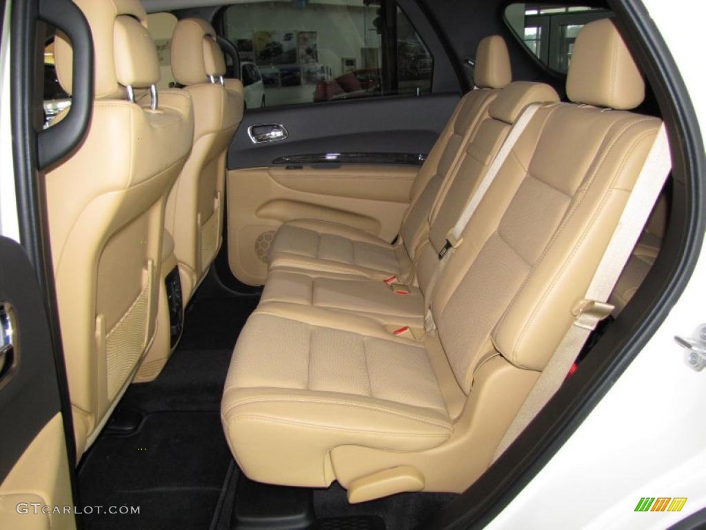 Black/Tan Interior 2011 Dodge Durango Citadel Photo #43194806