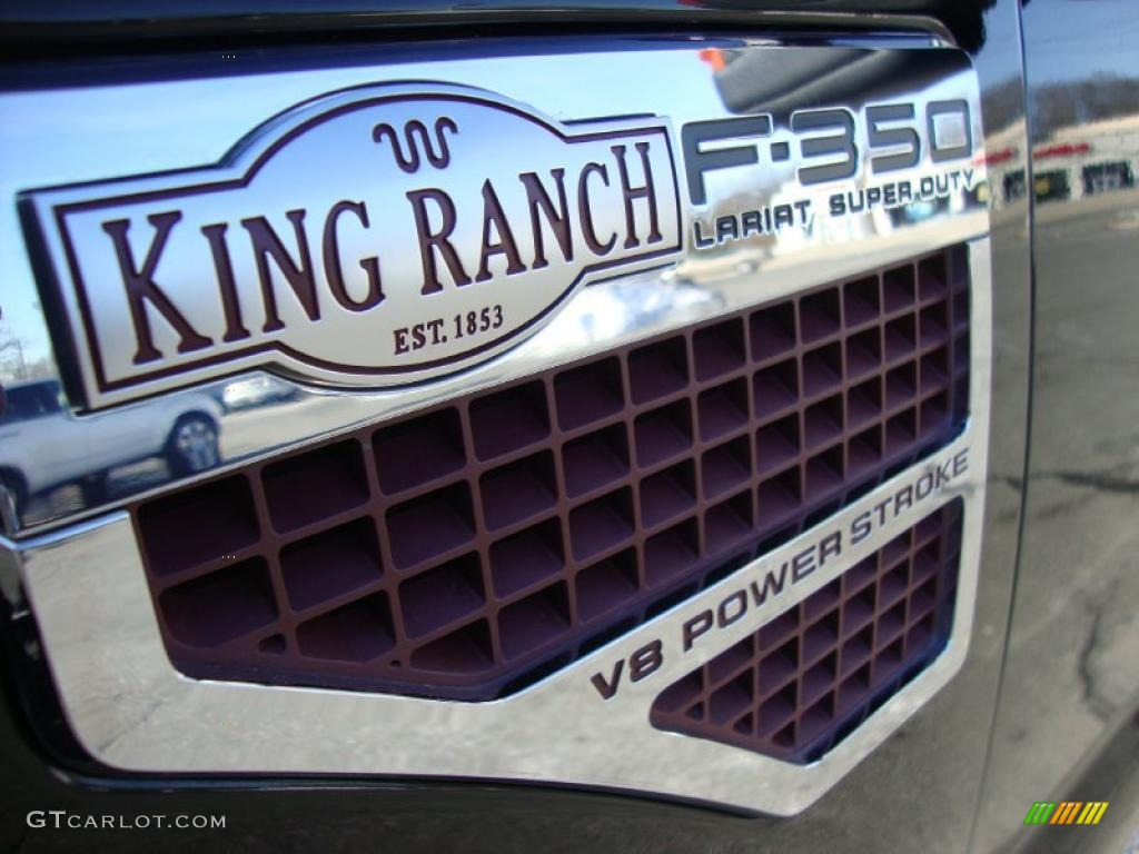 2009 Ford F350 Super Duty King Ranch Crew Cab 4x4 Dually Marks and Logos Photo #43194838