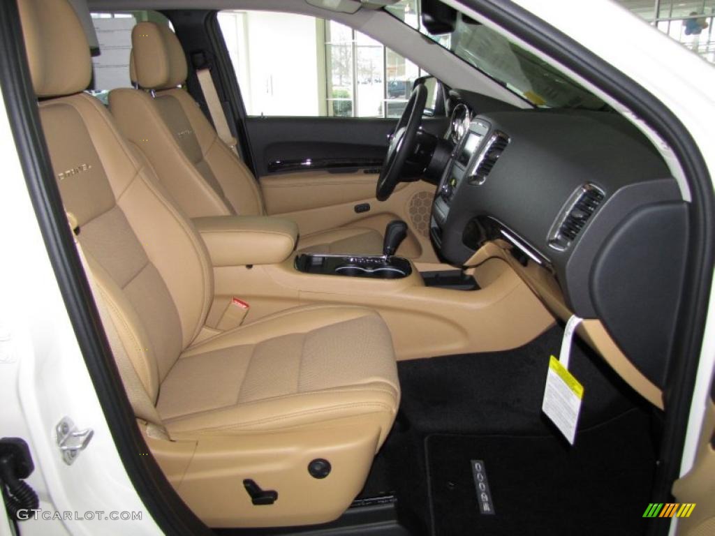 Black/Tan Interior 2011 Dodge Durango Citadel Photo #43194846