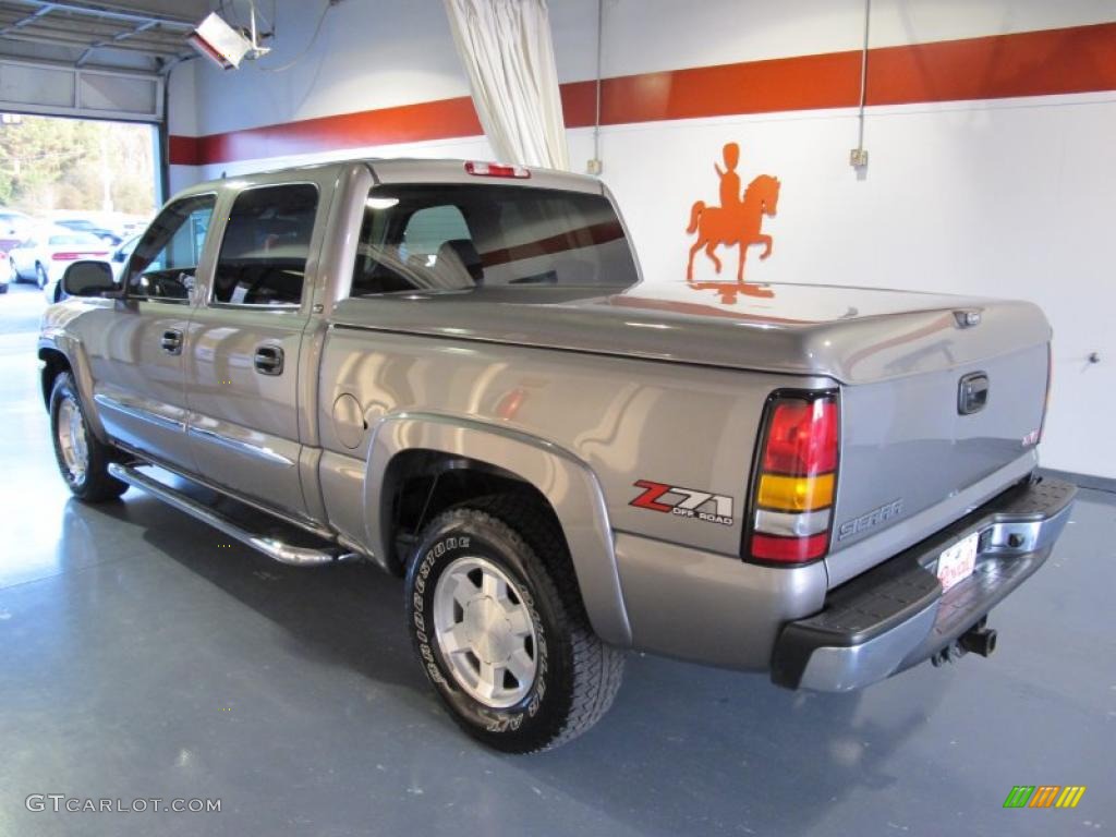 2006 Sierra 1500 SLT Z71 Crew Cab 4x4 - Steel Gray Metallic / Pewter photo #2