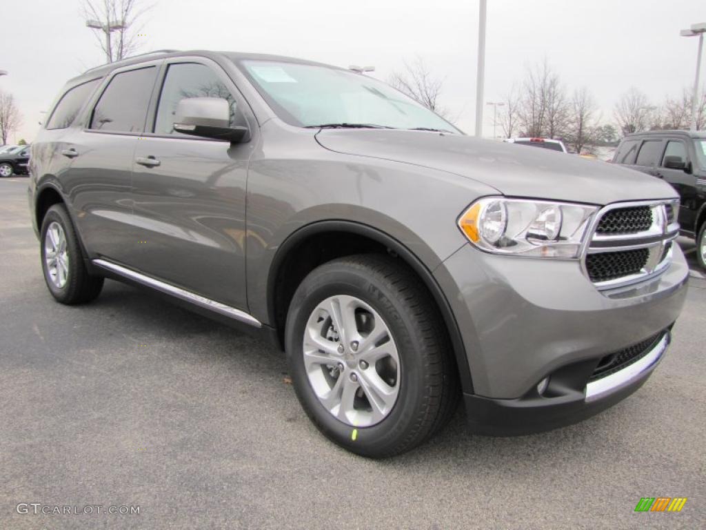 Mineral Gray Metallic 2011 Dodge Durango Crew Exterior Photo #43194974