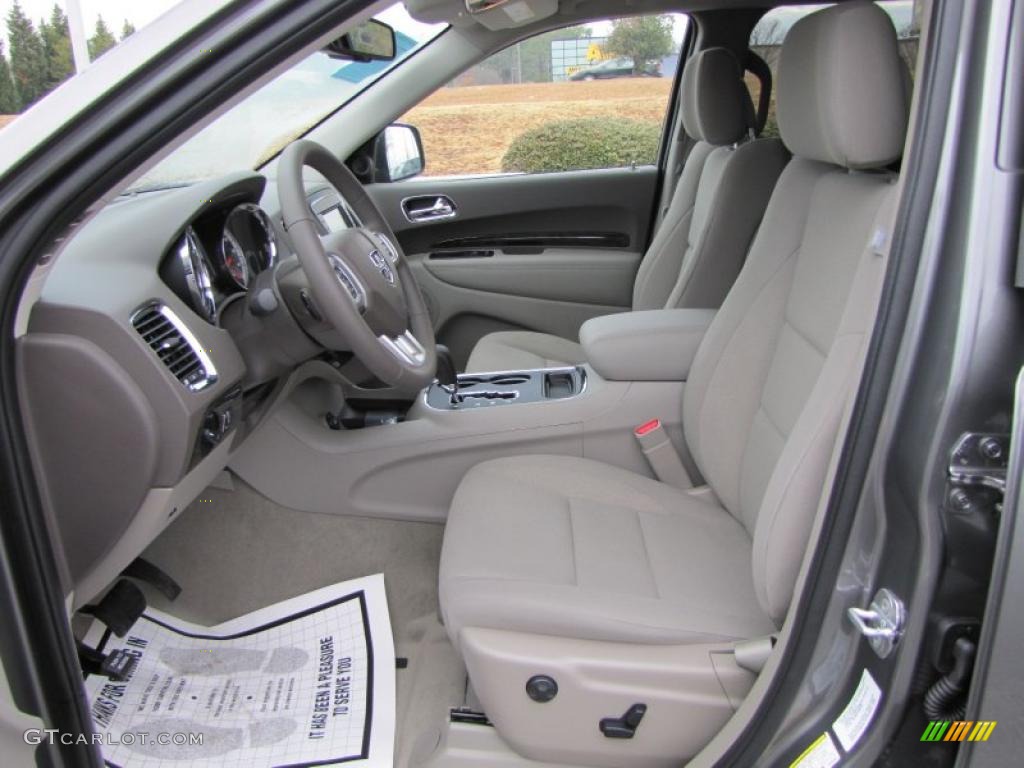 Dark Graystone/Medium Graystone Interior 2011 Dodge Durango Crew Photo #43195010