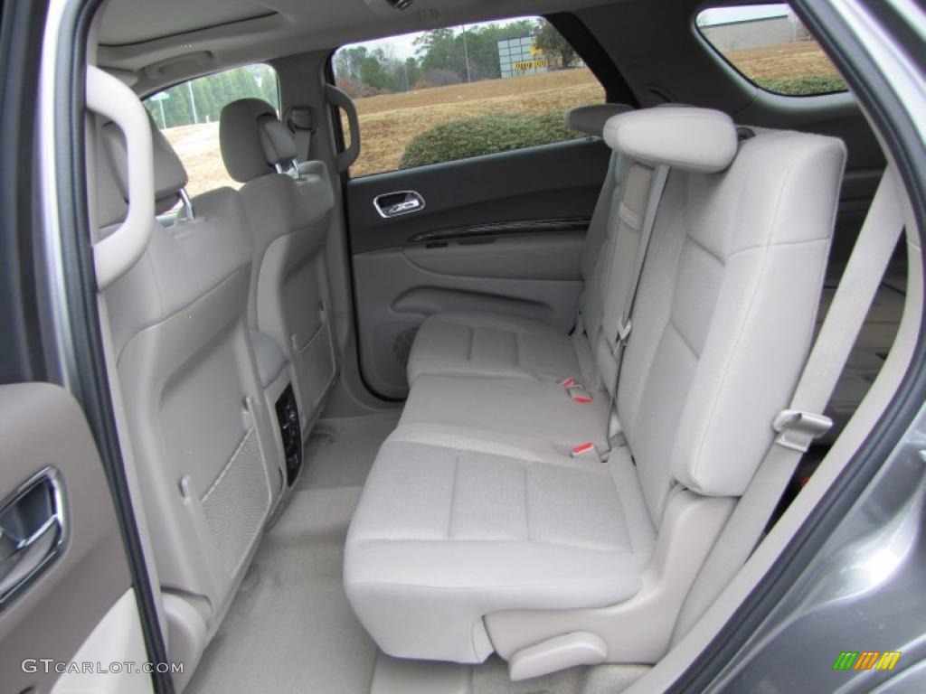 Dark Graystone/Medium Graystone Interior 2011 Dodge Durango Crew Photo #43195018