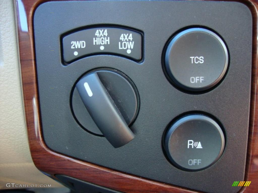 2009 Ford F350 Super Duty King Ranch Crew Cab 4x4 Dually Controls Photo #43195178