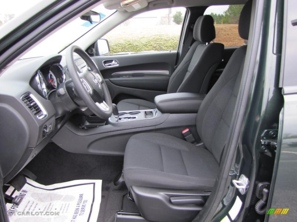 Black Interior 2011 Dodge Durango Express Photo #43195270