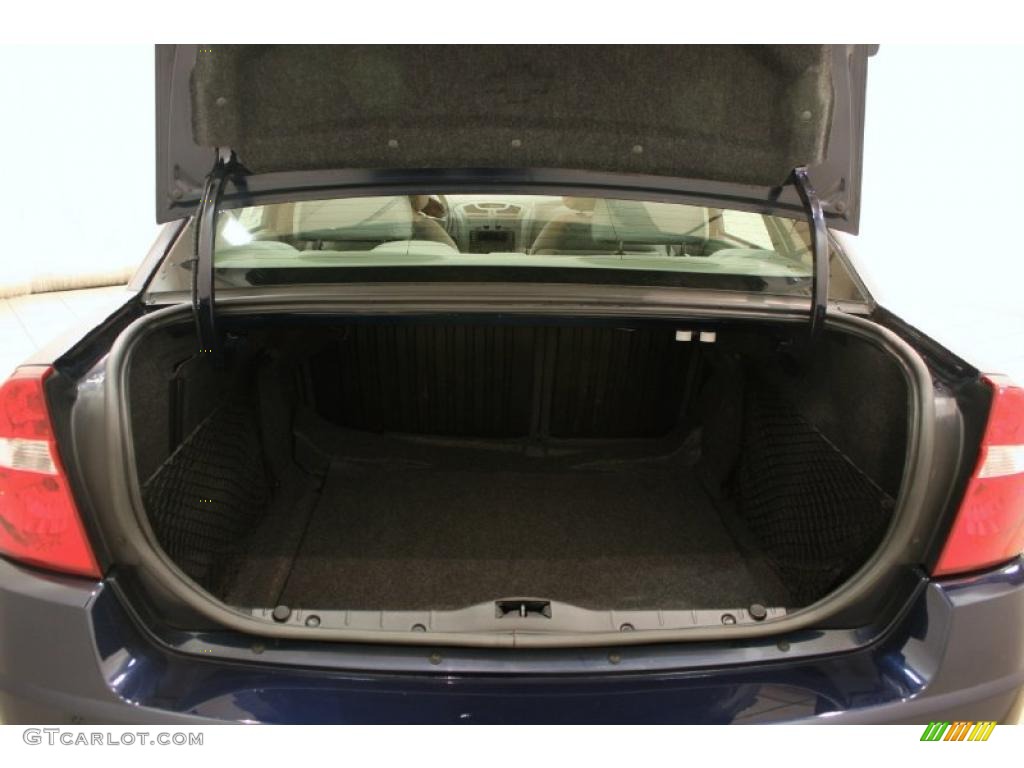 2005 Malibu LS V6 Sedan - Dark Blue Metallic / Gray photo #15