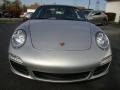 2011 Arctic Silver Metallic Porsche 911 Carrera Coupe  photo #3