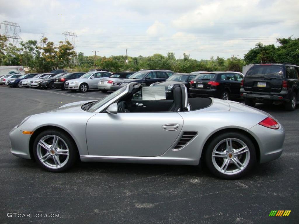 Arctic Silver Metallic 2011 Porsche Boxster Standard Boxster Model Exterior Photo #43202250