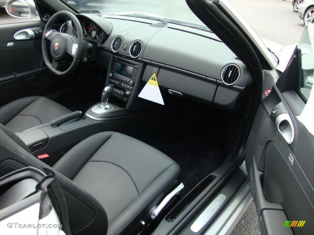 Black Interior 2011 Porsche Boxster Standard Boxster Model Photo #43202368