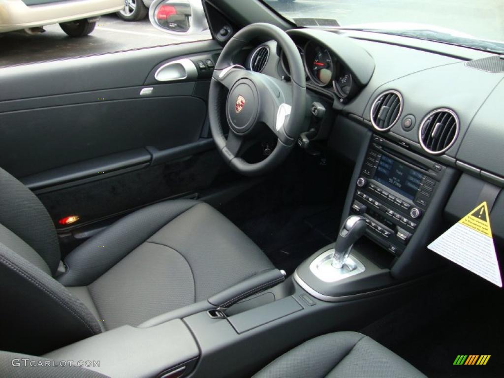 Black Interior 2011 Porsche Boxster Standard Boxster Model Photo #43202383
