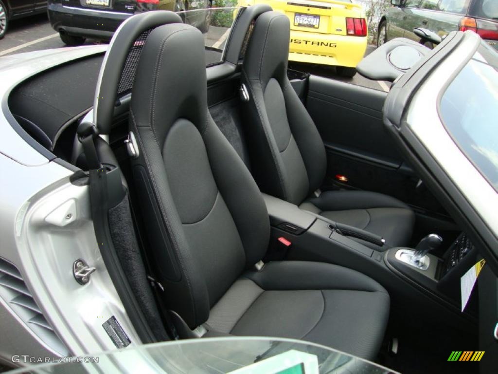 Black Interior 2011 Porsche Boxster Standard Boxster Model Photo #43202414