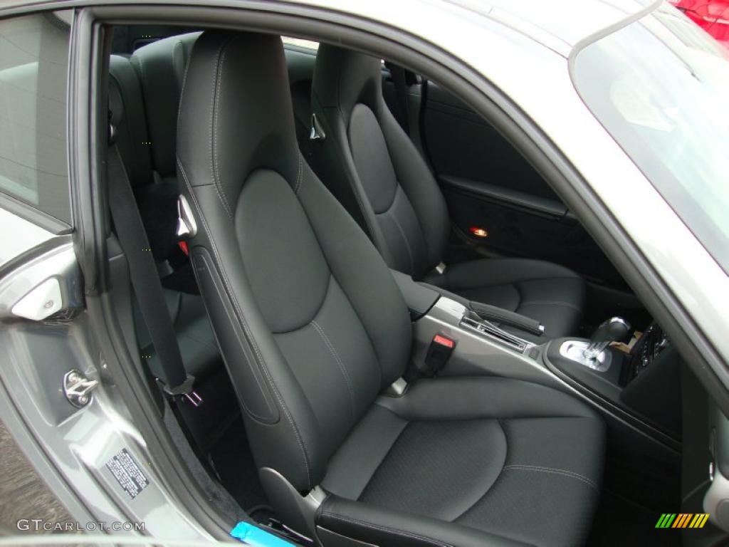 2011 911 Carrera Coupe - Meteor Grey Metallic / Black photo #22
