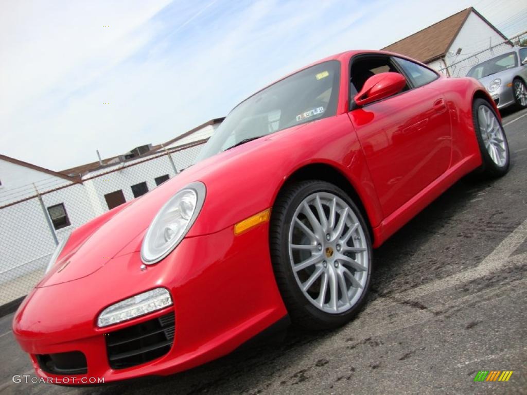 2011 911 Carrera Coupe - Guards Red / Black photo #1