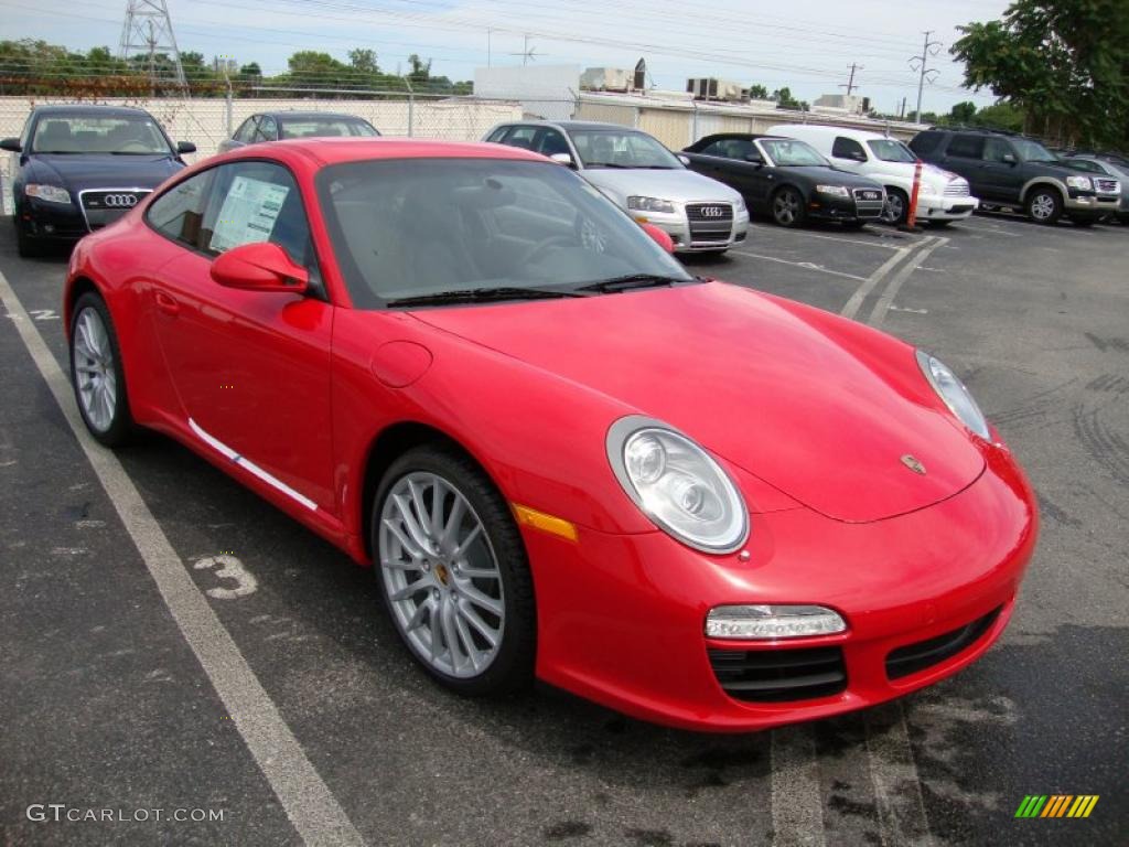 2011 911 Carrera Coupe - Guards Red / Black photo #4
