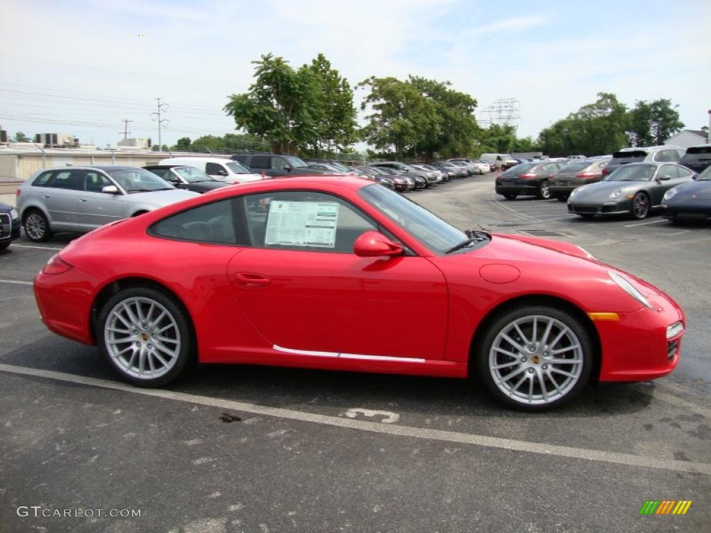 2011 911 Carrera Coupe - Guards Red / Black photo #6