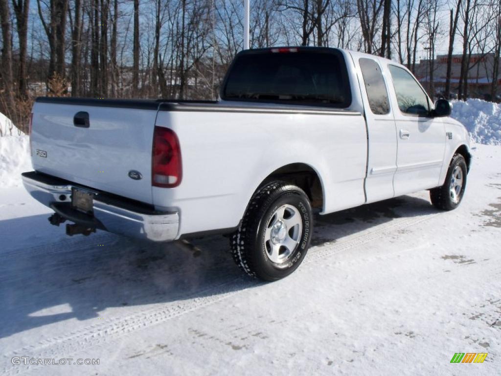 Oxford White 2002 Ford F150 XLT SuperCab Exterior Photo #43203826