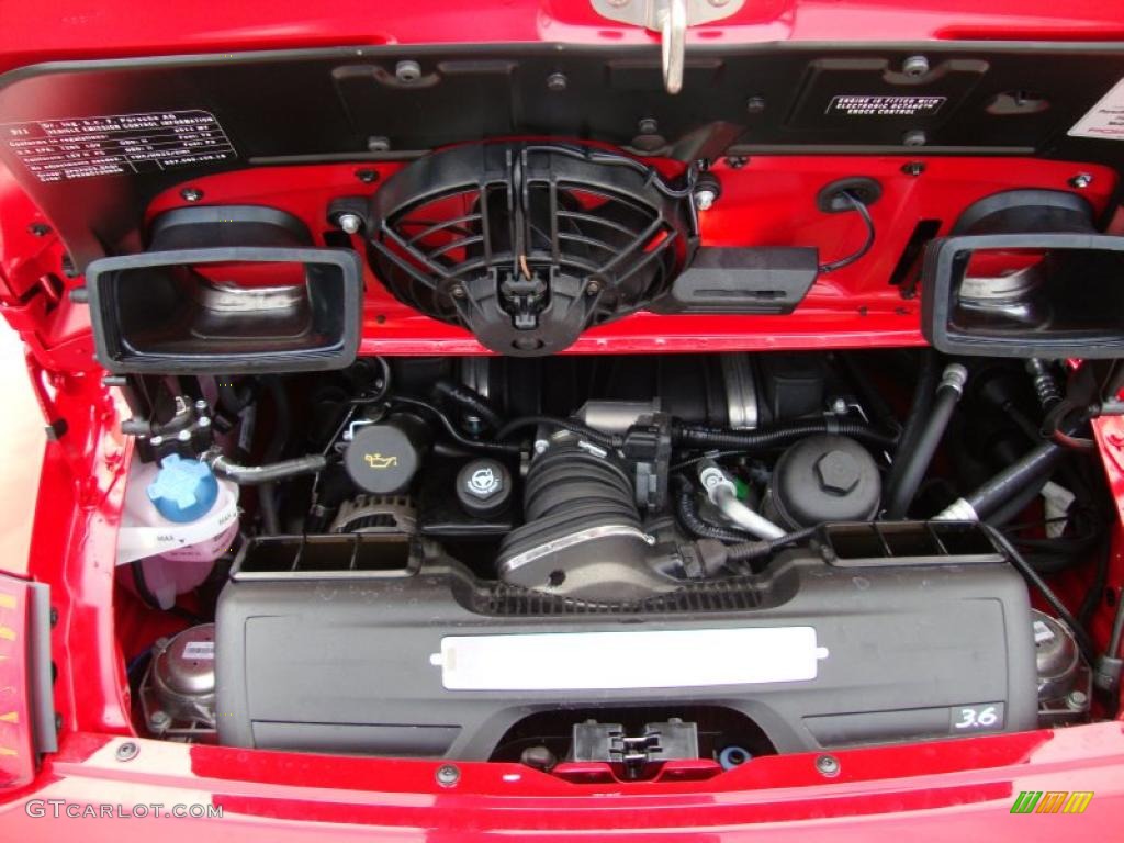 2011 Porsche 911 Carrera Coupe 3.6 Liter DFI DOHC 24-Valve VarioCam Flat 6 Cylinder Engine Photo #43204006