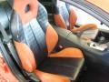 Terra Cotta/Charcoal 2008 Mitsubishi Eclipse SE Coupe Interior Color