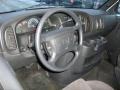 Dark Slate Gray 2002 Dodge Ram Van 1500 Passenger Dashboard