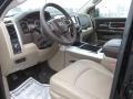 Light Pebble Beige/Bark Brown Interior Photo for 2011 Dodge Ram 2500 HD #43208550