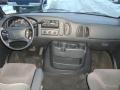 Dark Slate Gray 2002 Dodge Ram Van 1500 Passenger Dashboard