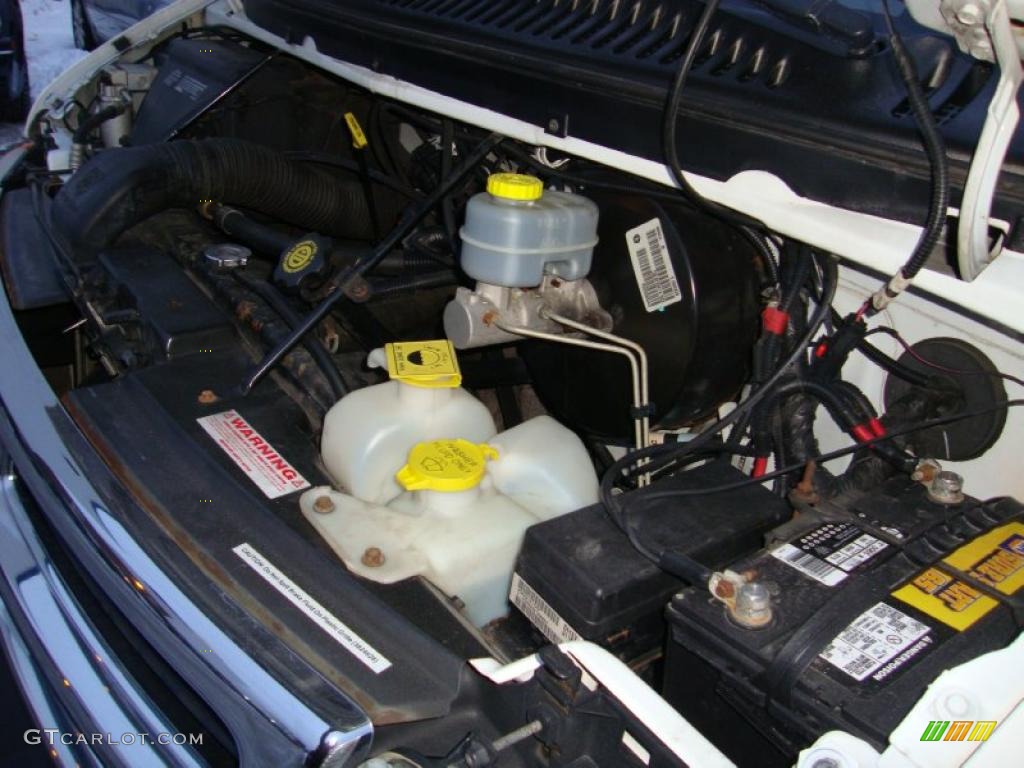 2002 Dodge Ram Van 1500 Passenger 3.9 Liter OHV 12-Valve V6 Engine Photo #43208734
