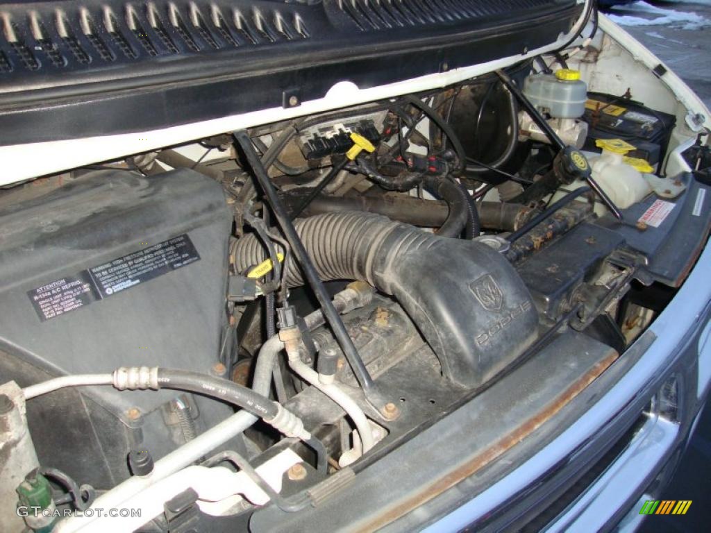 2002 Dodge Ram Van 1500 Passenger Engine Photos