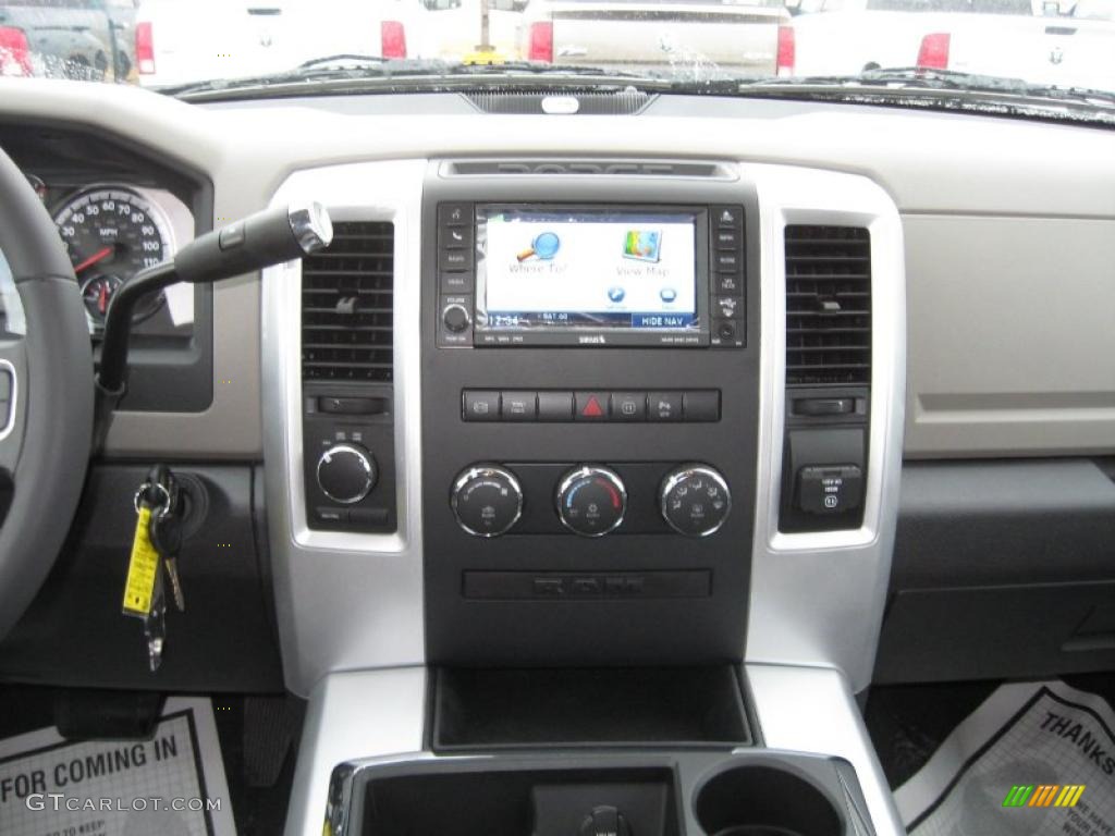 2011 Dodge Ram 3500 HD SLT Outdoorsman Mega Cab 4x4 Controls Photo #43209098