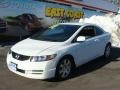 Taffeta White - Civic LX Coupe Photo No. 3