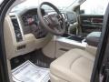 2011 Dodge Ram 3500 HD Light Pebble Beige/Bark Brown Interior Prime Interior Photo
