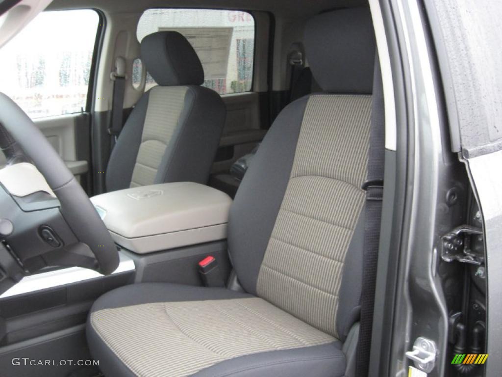 Dark Slate Gray/Medium Graystone Interior 2011 Dodge Ram 3500 HD Big Horn Mega Cab 4x4 Dually Photo #43209714