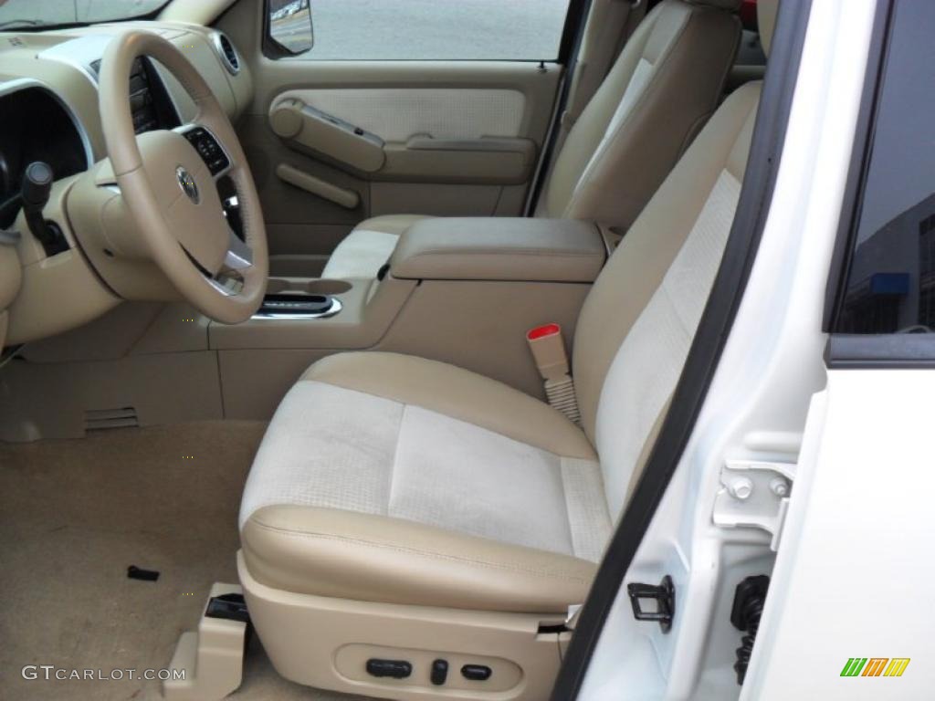 Camel Interior 2007 Mercury Mountaineer Premier Photo #43210082