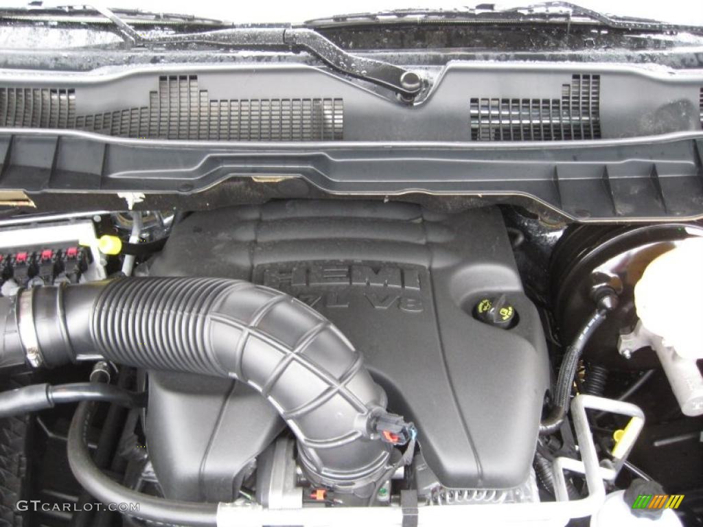 2011 Dodge Ram 1500 Lone Star Crew Cab 4x4 Engine Photos