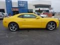 2011 Rally Yellow Chevrolet Camaro LT/RS Coupe  photo #11