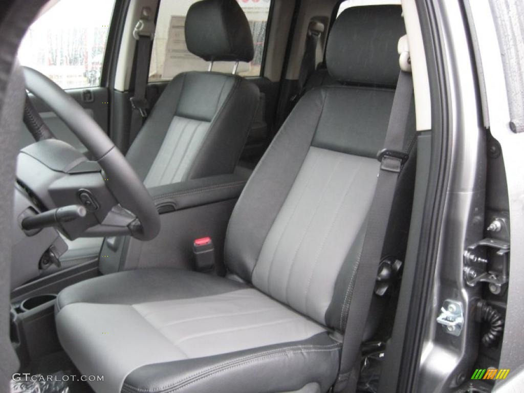 Dark Slate Gray/Medium Slate Gray Interior 2011 Dodge Dakota Laramie Crew Cab Photo #43212550