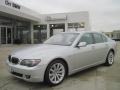 Titanium Silver Metallic 2007 BMW 7 Series 750i Sedan