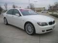 2008 Alpine White BMW 7 Series 750i Sedan  photo #2