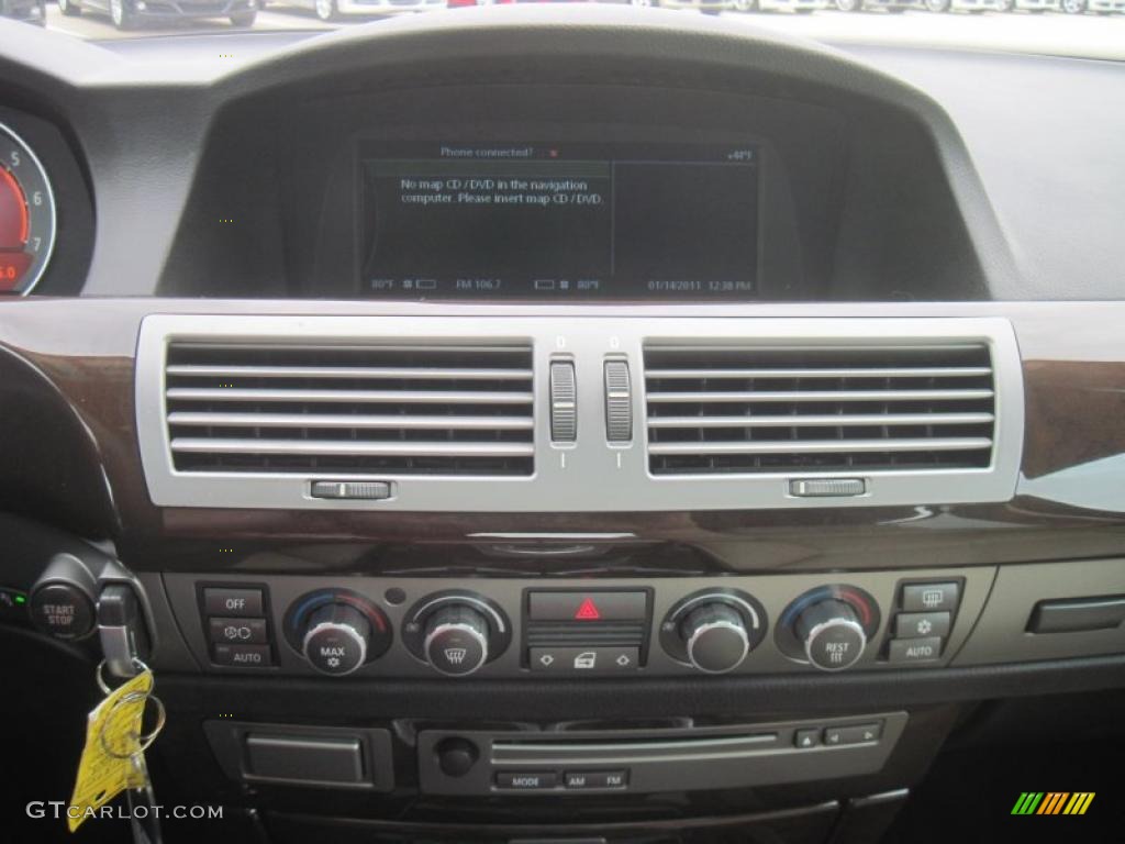 2008 7 Series 750i Sedan - Alpine White / Beige photo #14