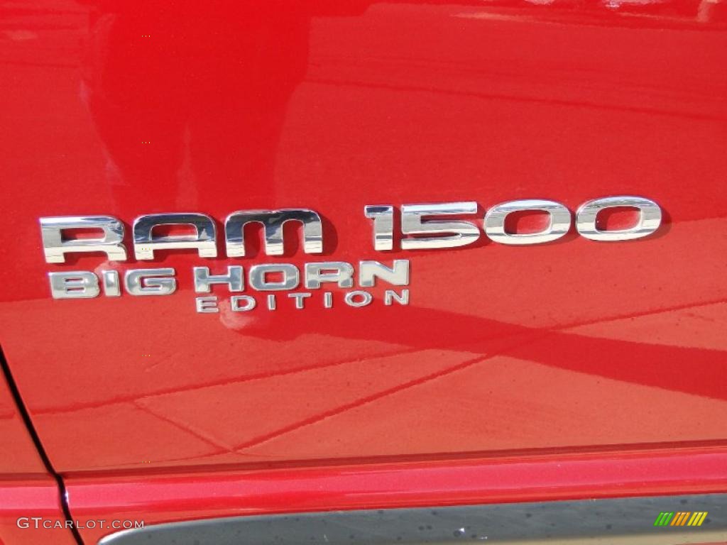 2006 Ram 1500 Big Horn Edition Quad Cab 4x4 - Inferno Red Crystal Pearl / Medium Slate Gray photo #11