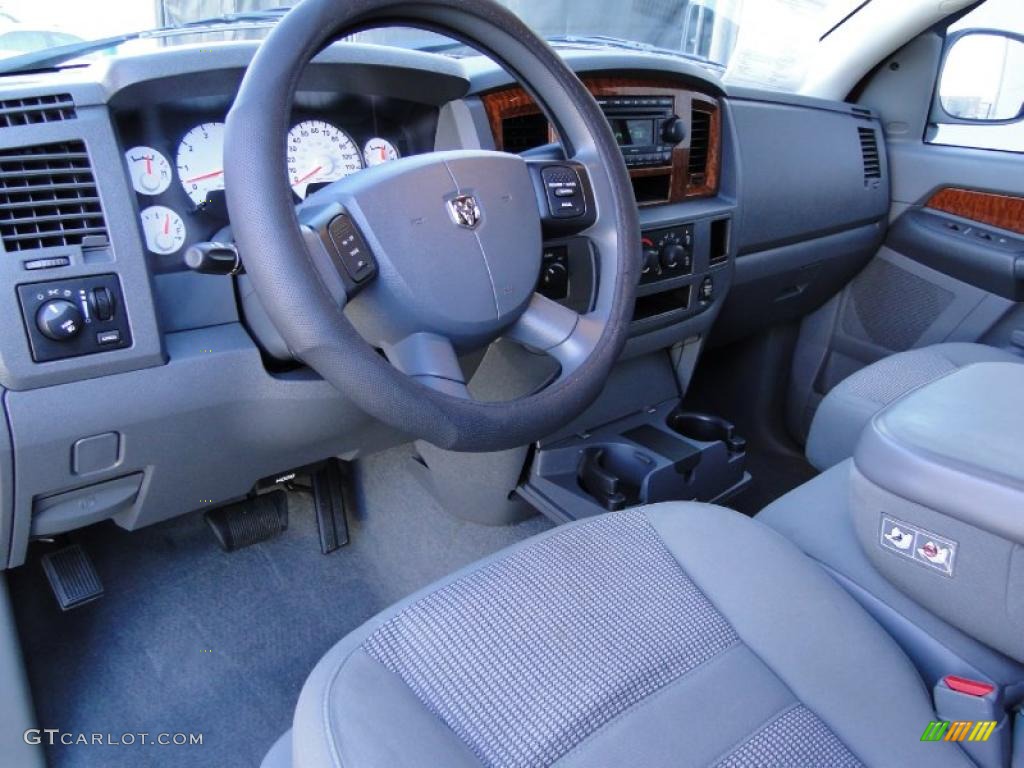 2006 Ram 1500 Big Horn Edition Quad Cab 4x4 - Inferno Red Crystal Pearl / Medium Slate Gray photo #13