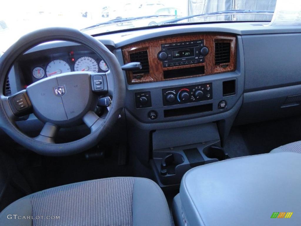 2006 Ram 1500 Big Horn Edition Quad Cab 4x4 - Inferno Red Crystal Pearl / Medium Slate Gray photo #20