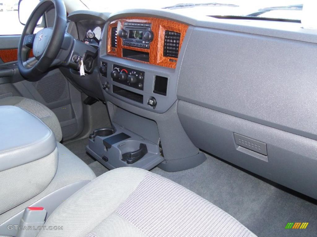 2006 Ram 1500 Big Horn Edition Quad Cab 4x4 - Inferno Red Crystal Pearl / Medium Slate Gray photo #25