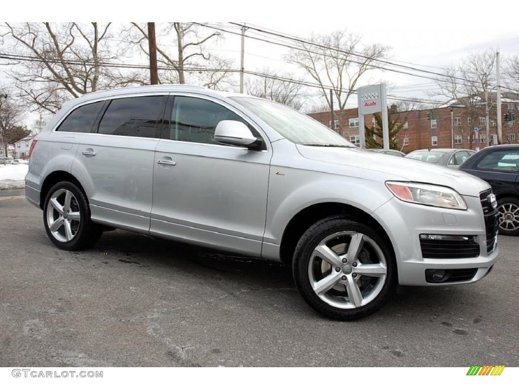 Ice Silver Metallic 2008 Audi Q7 4.2 Premium quattro Exterior Photo #43223287
