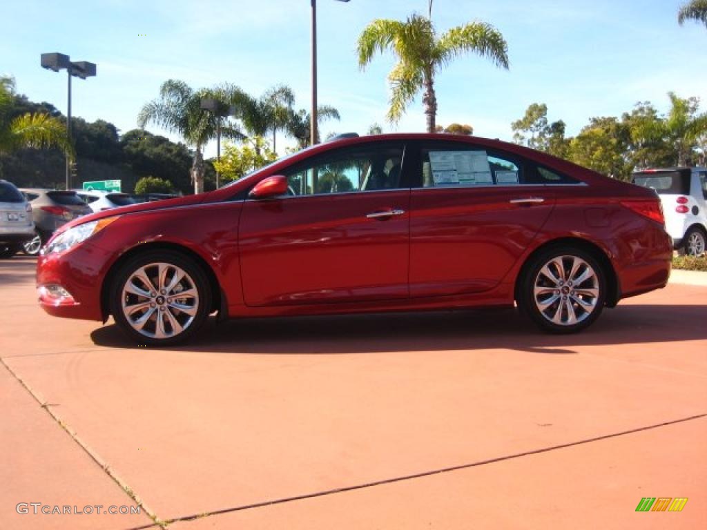 Venetian Red 2011 Hyundai Sonata SE Exterior Photo #43225959