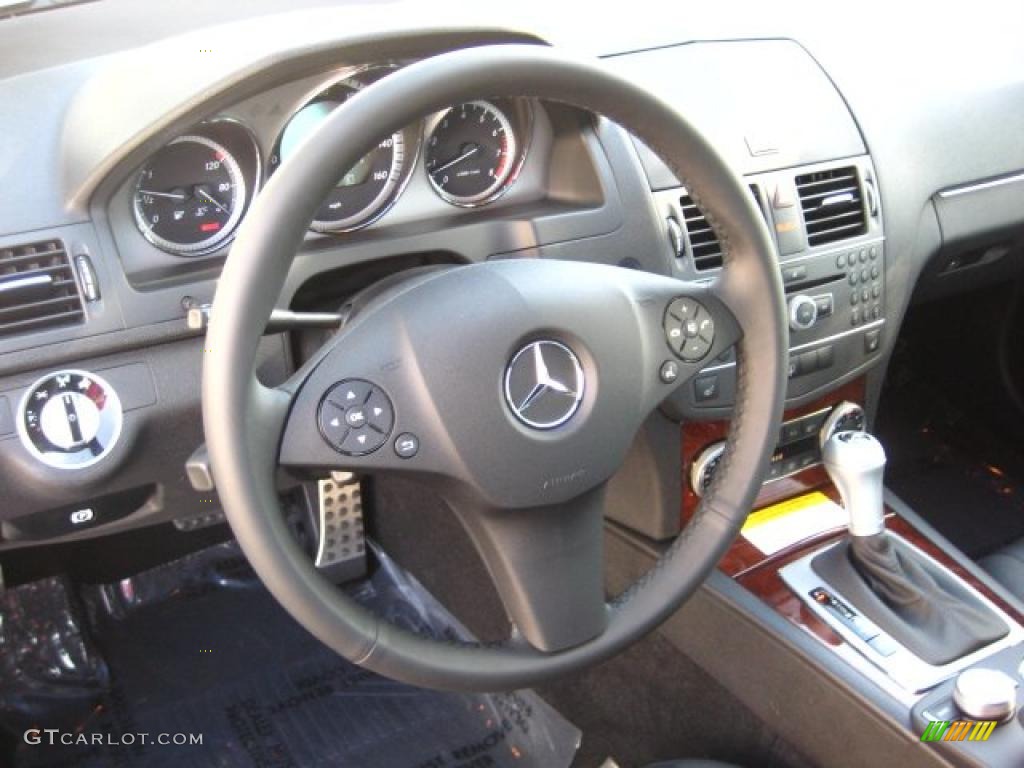 Black Interior 2011 Mercedes-Benz C 350 Sport Photo #43226159