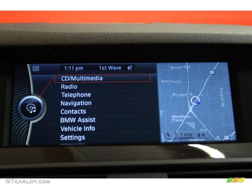 2011 BMW 5 Series 550i Sedan Navigation Photo #43226279