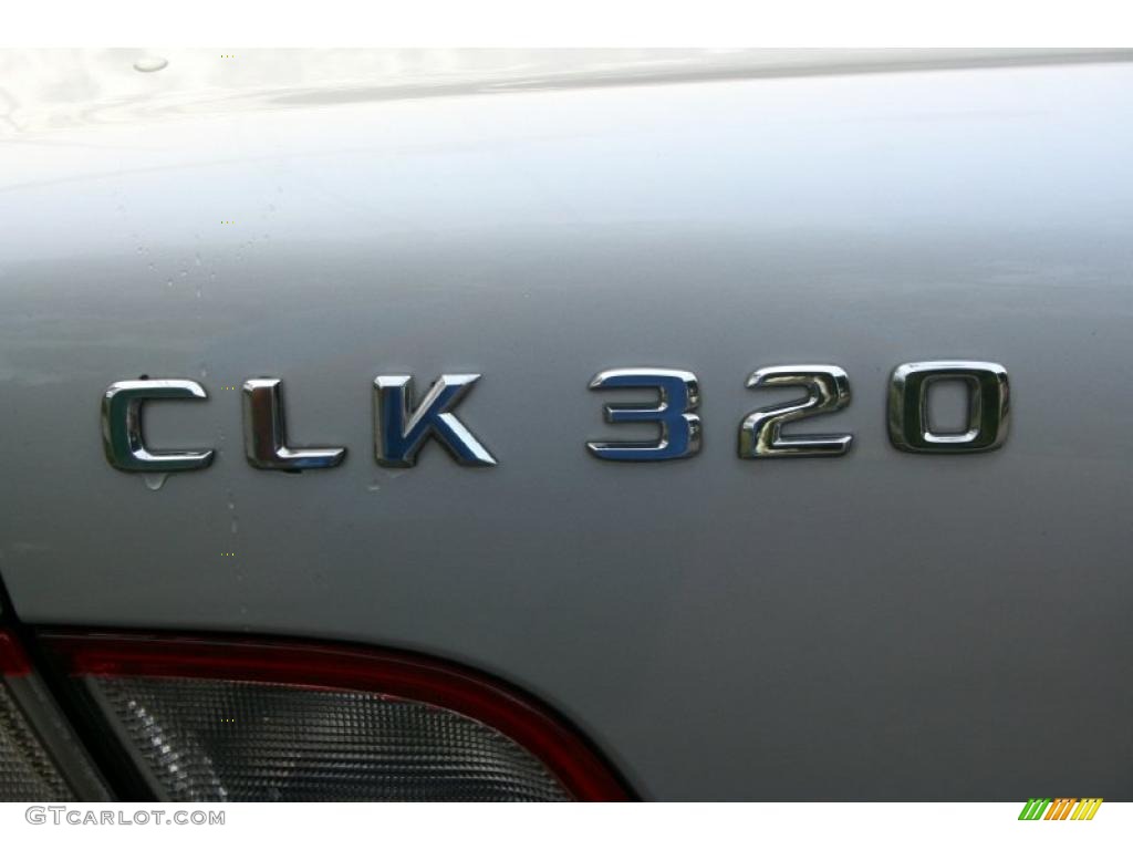 1999 CLK 320 Convertible - Brilliant Silver Metallic / Ash photo #72