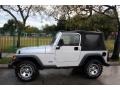 2002 Bright Silver Metallic Jeep Wrangler X 4x4  photo #3