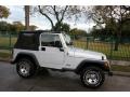 2002 Bright Silver Metallic Jeep Wrangler X 4x4  photo #12