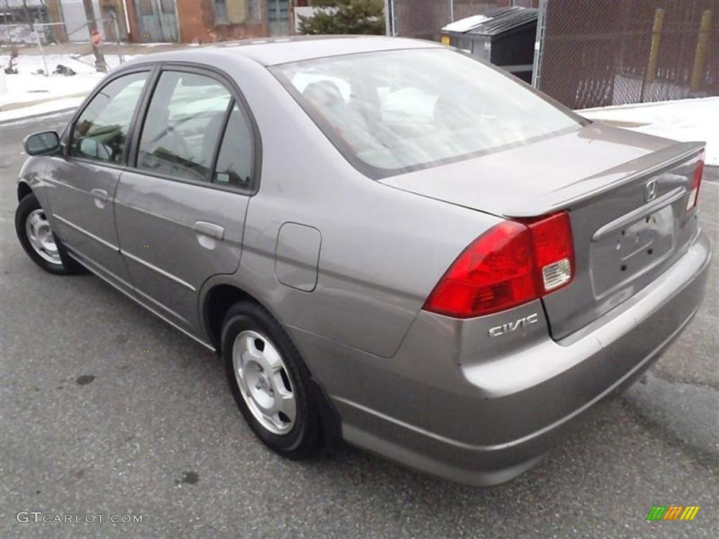 Magnesium Metallic 2004 Honda Civic Hybrid Sedan Exterior Photo #43228657